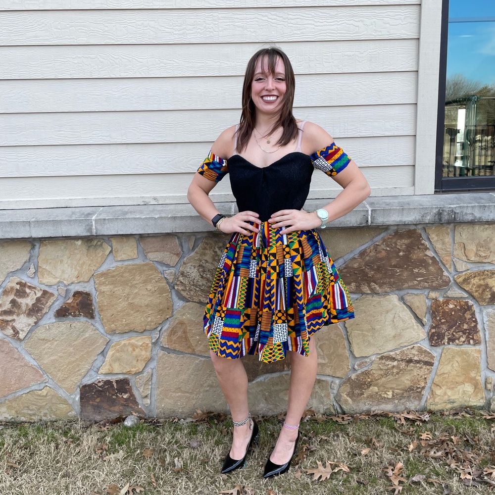 Off the shoulder dress